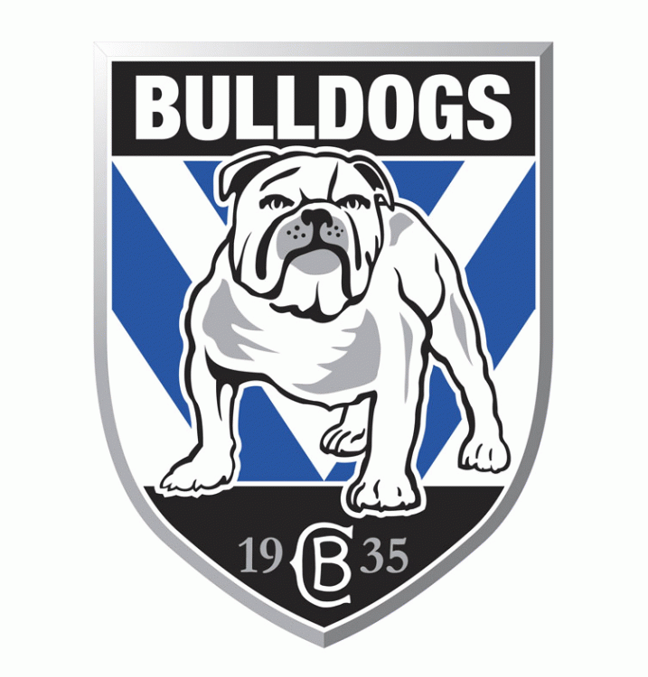 Bulldogs RLFC 2007-Pres Primary Logo vinyl decal